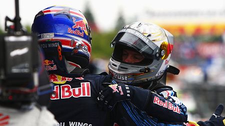 Webber and Vettel